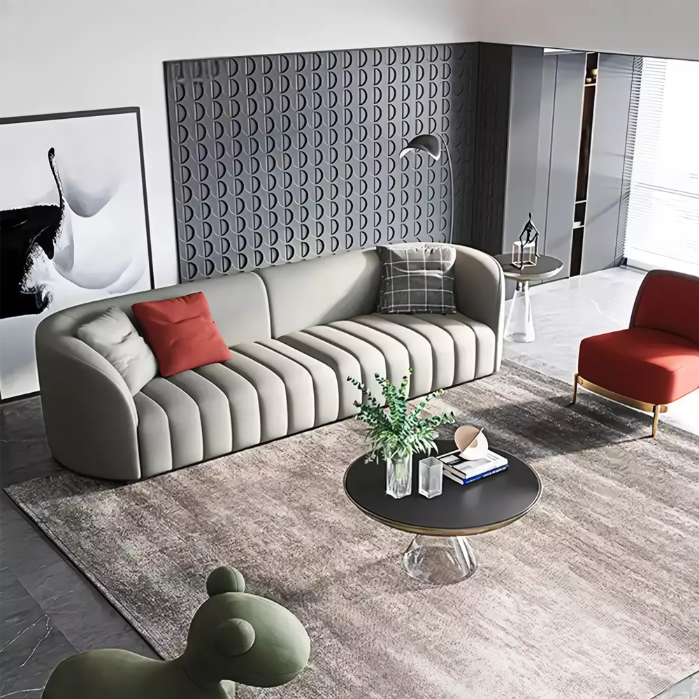 Дизайнерский журнальный стол на прозрачном основании Nofon