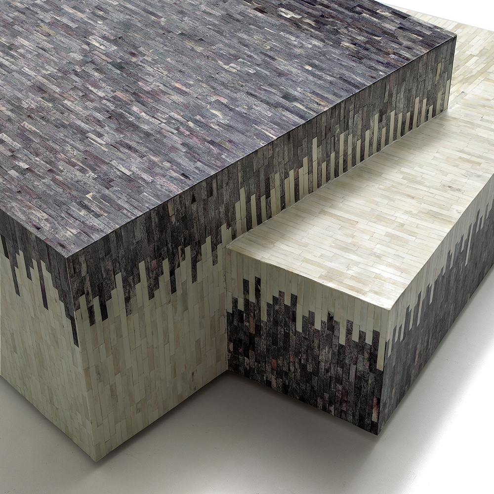 Дизайнерский журнальный стол с инкрустацией Plateau Coffee Table