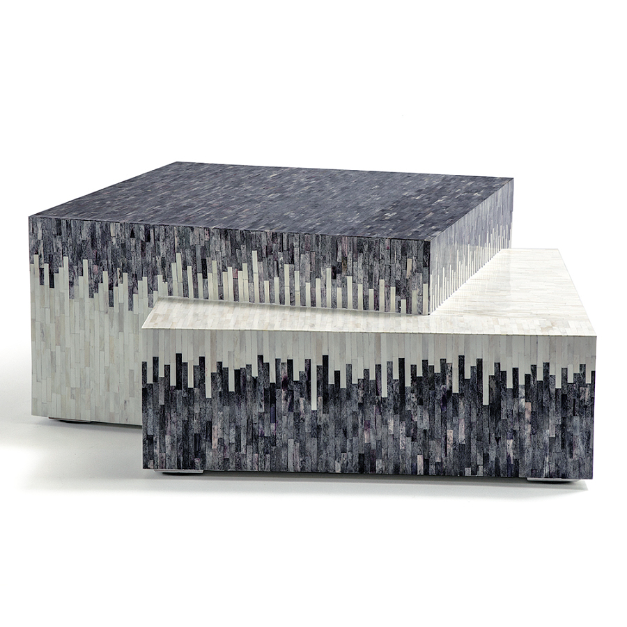 Дизайнерский журнальный стол с инкрустацией Plateau Coffee Table