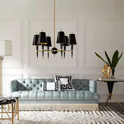 Дизайнерский журнальный столик с круглой столешницей на золотых ножках Risenbix