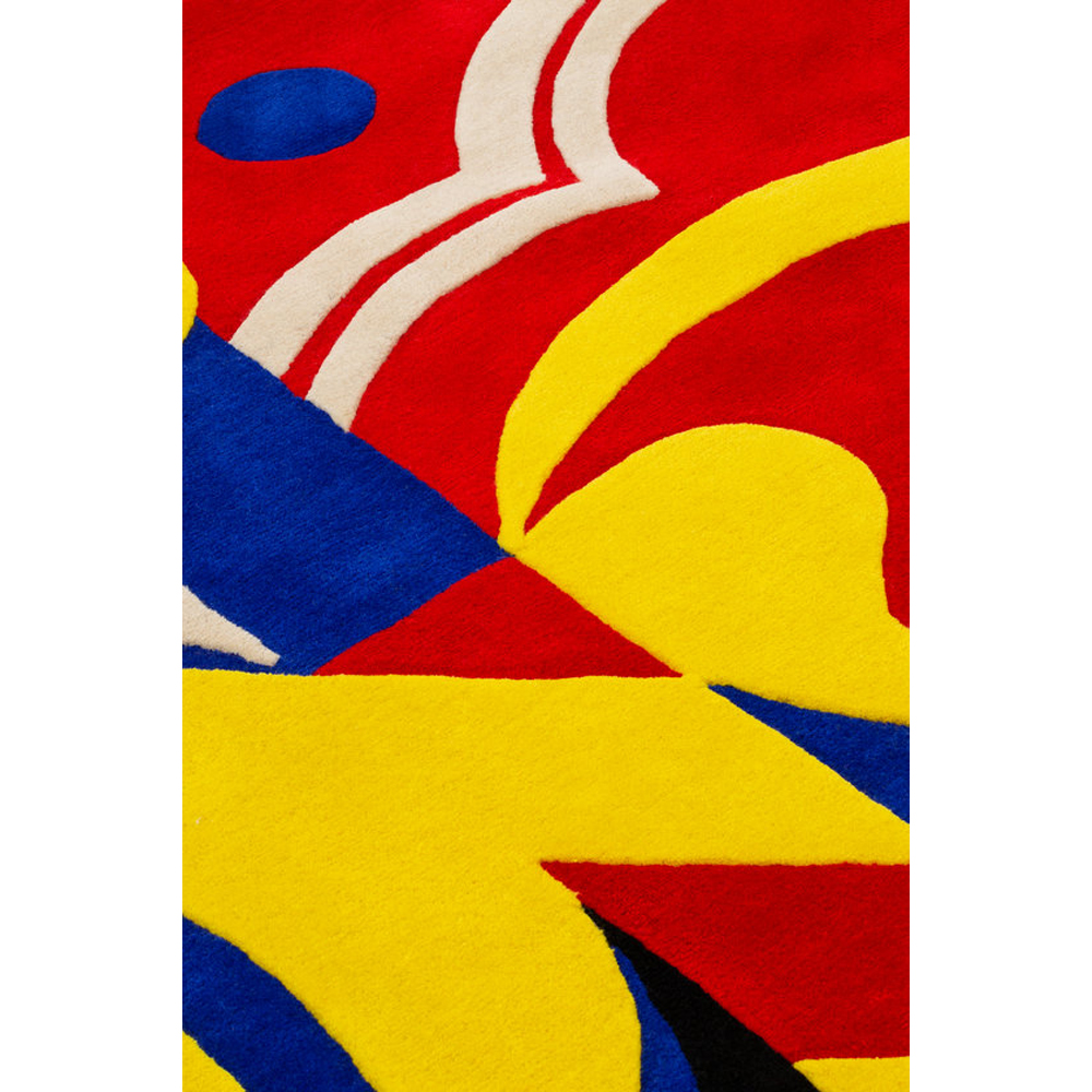 Дизайнерский ковер в виде бабочки Poltronova Tappeto Farfalla Rug