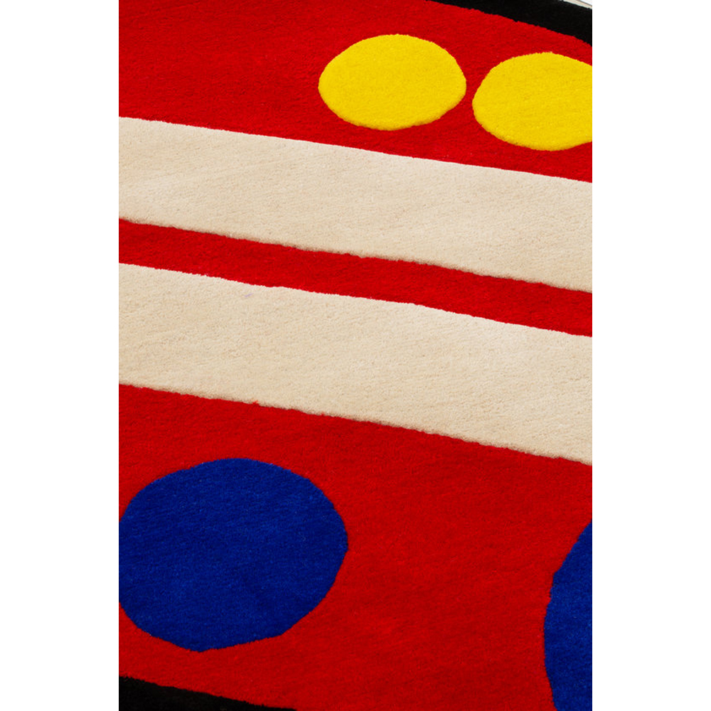 Дизайнерский ковер в виде бабочки Poltronova Tappeto Farfalla Rug