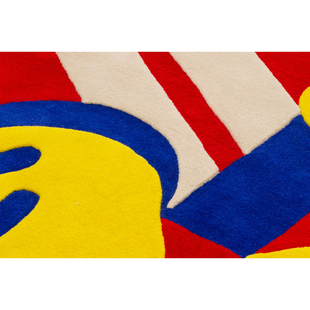 Дизайнерский ковер в виде бабочки Poltronova Tappeto Farfalla Rug