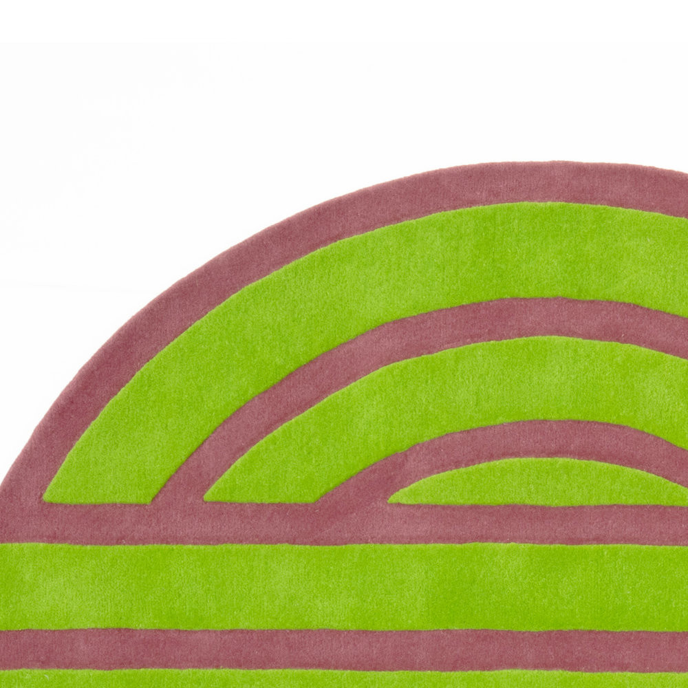 Дизайнерский ковер зеленый Poltronova Sofo Verosa Rug