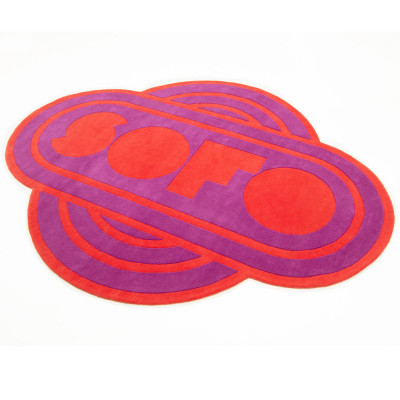 Дизайнерский ковер розовый Poltronova Sofo Rosancio Rug