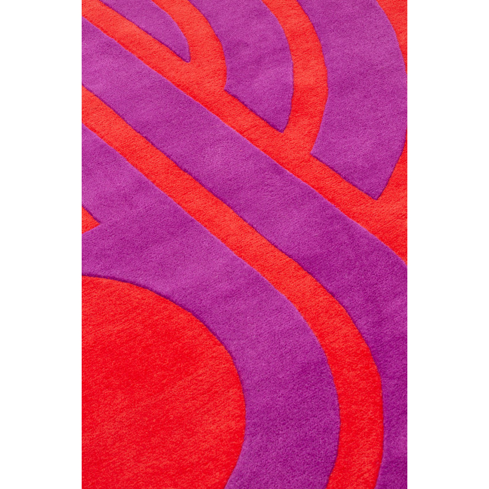 Дизайнерский ковер розовый Poltronova Sofo Rosancio Rug