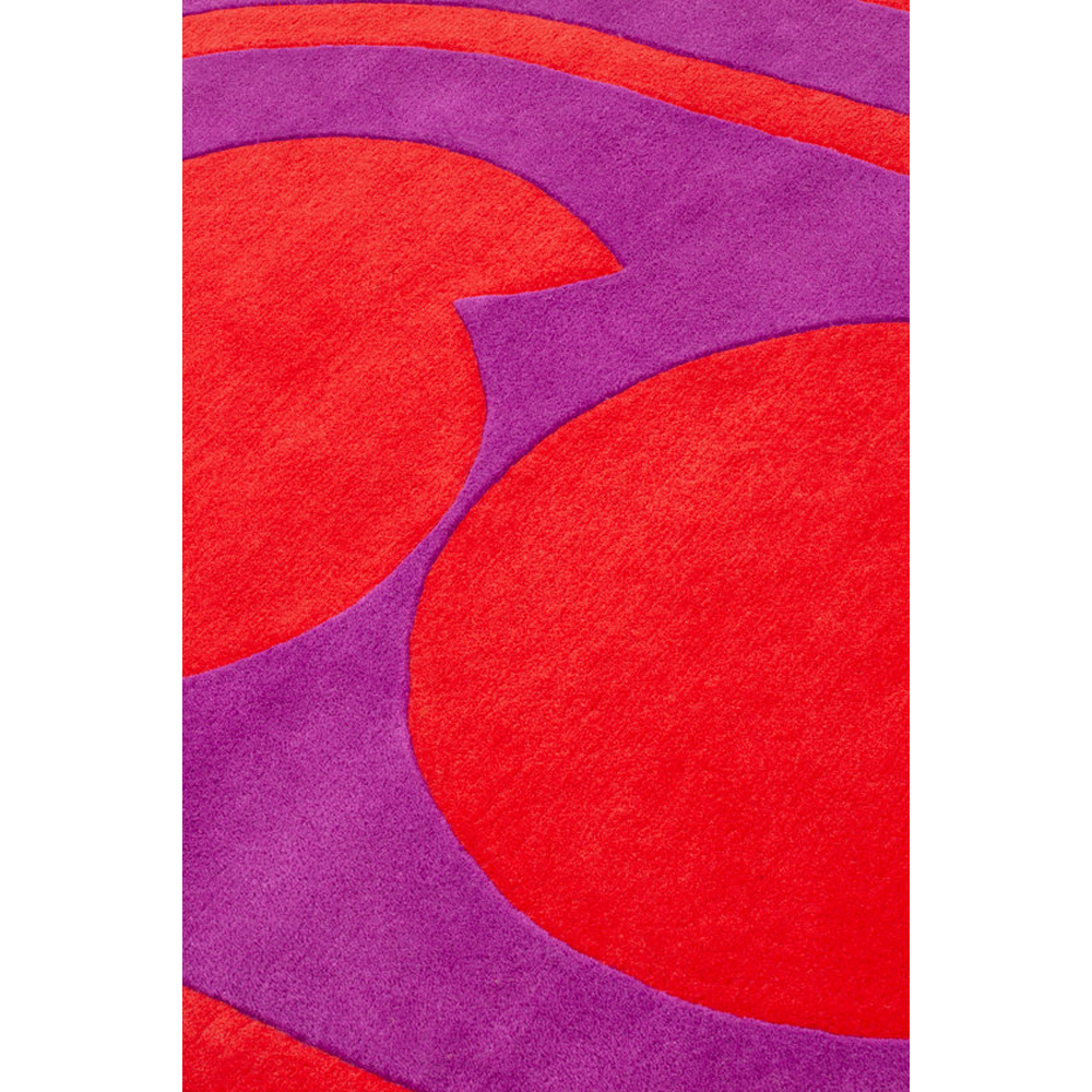 Дизайнерский ковер розовый Poltronova Sofo Rosancio Rug