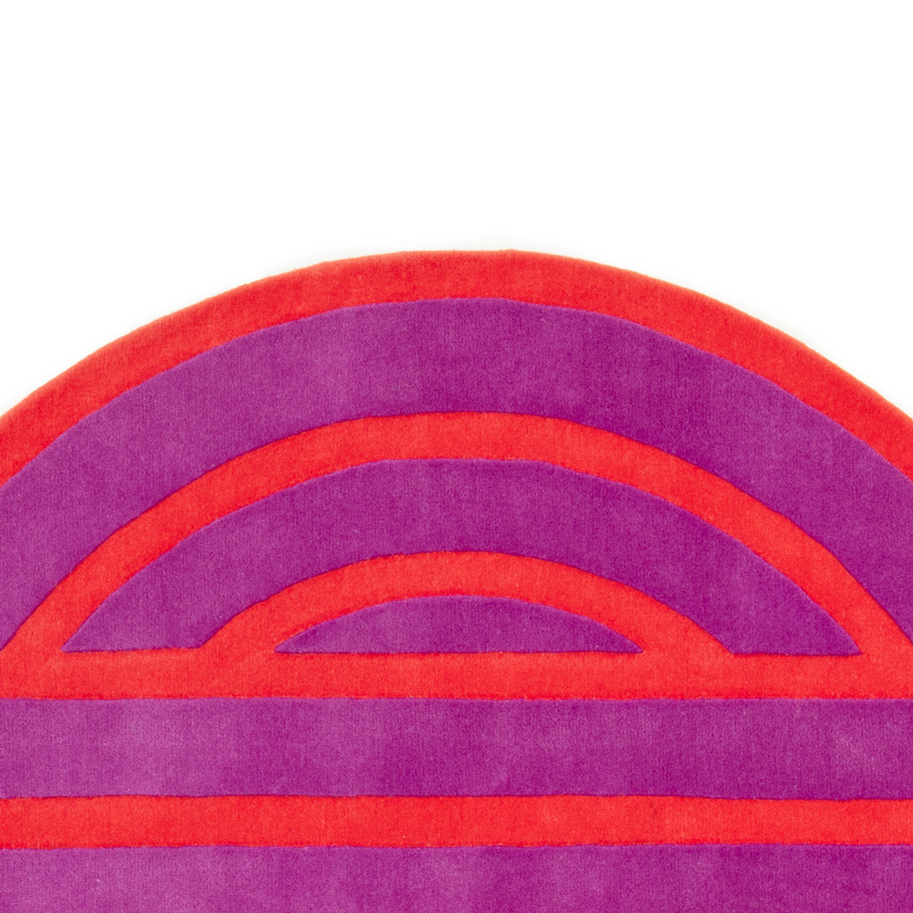 Дизайнерский ковер розовый Poltronova Sofo Rosancio Rug