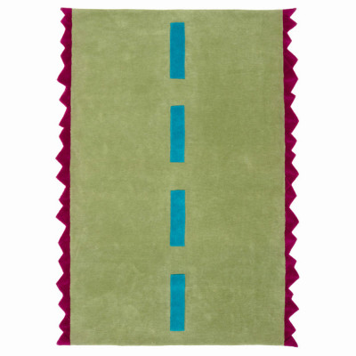 Дизайнерский ковер с изображением дороги Poltronova Autostrada Rug
