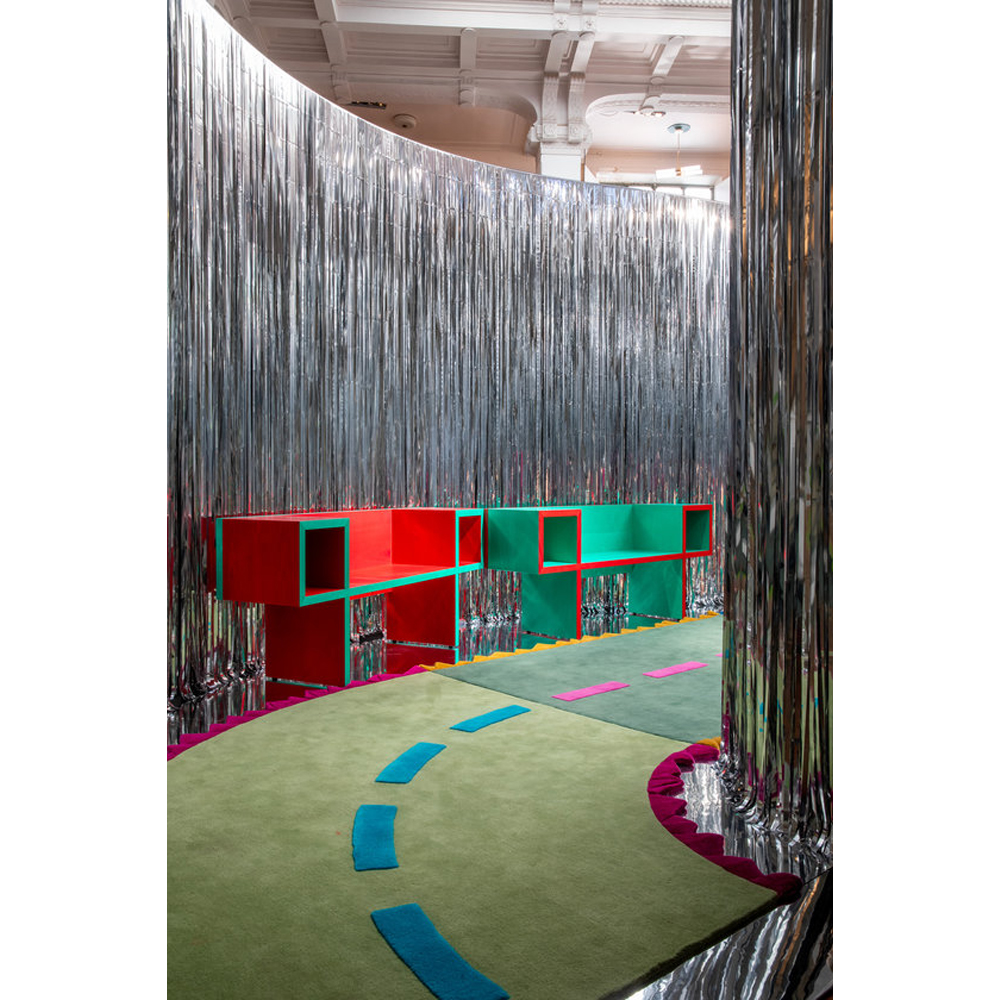 Дизайнерский ковер с изображением дороги Poltronova Autostrada Rug