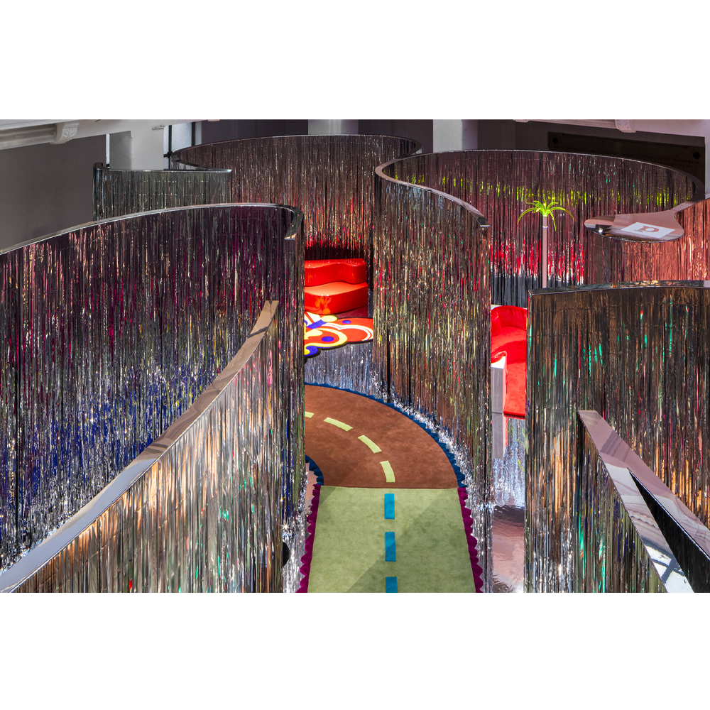 Дизайнерский ковер с изображением дороги Poltronova Autostrada Rug