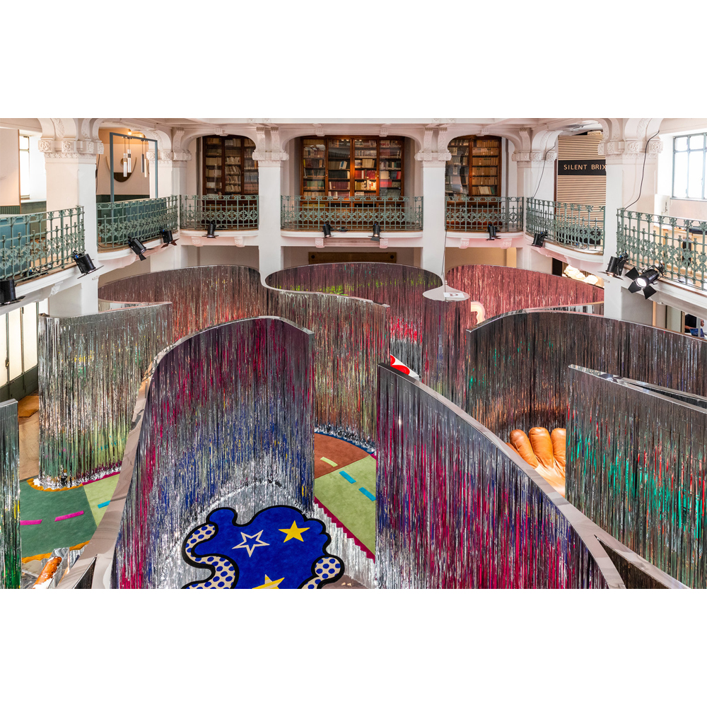 Дизайнерский ковер с изображением дороги Poltronova Autostrada Rug