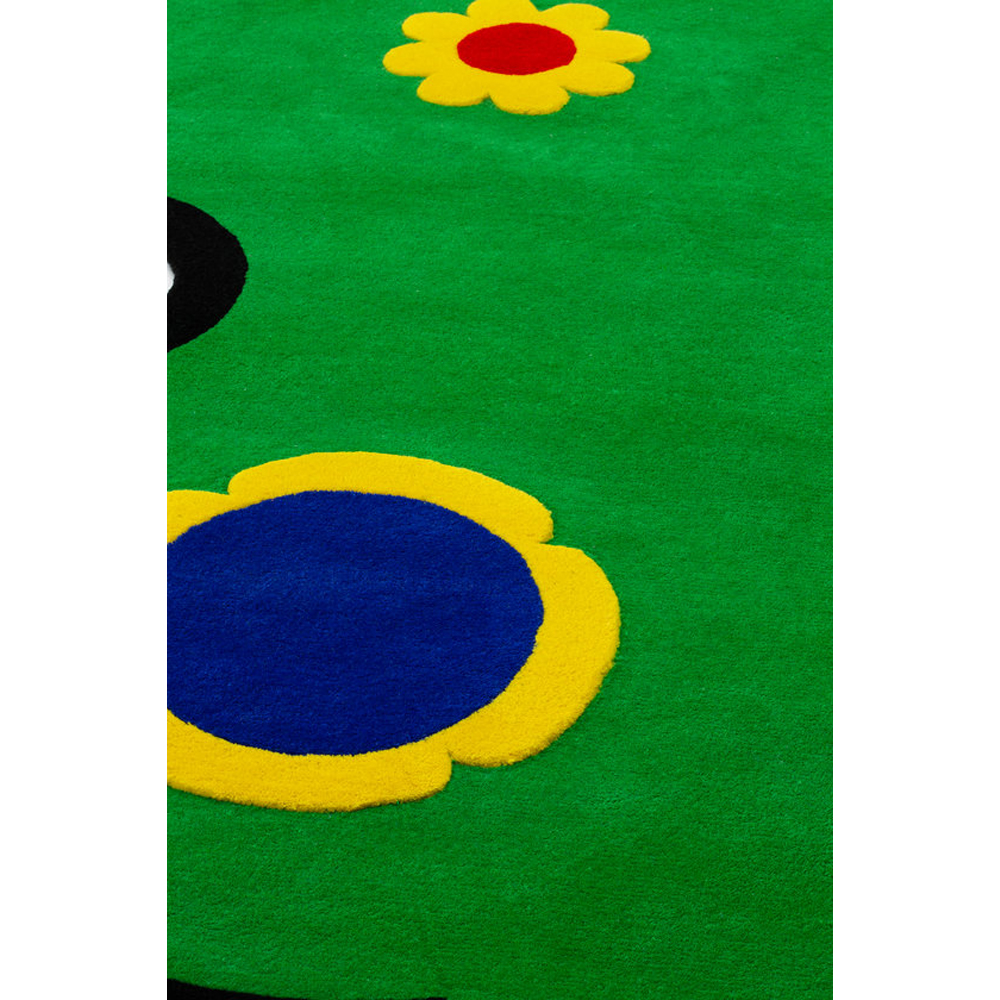 Дизайнерский ковер с цветами Poltronova Tappeto Prato Rug