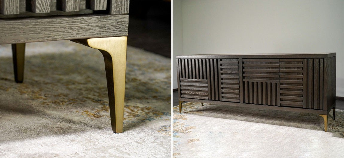 Дизайнерский комод Wooden Rails