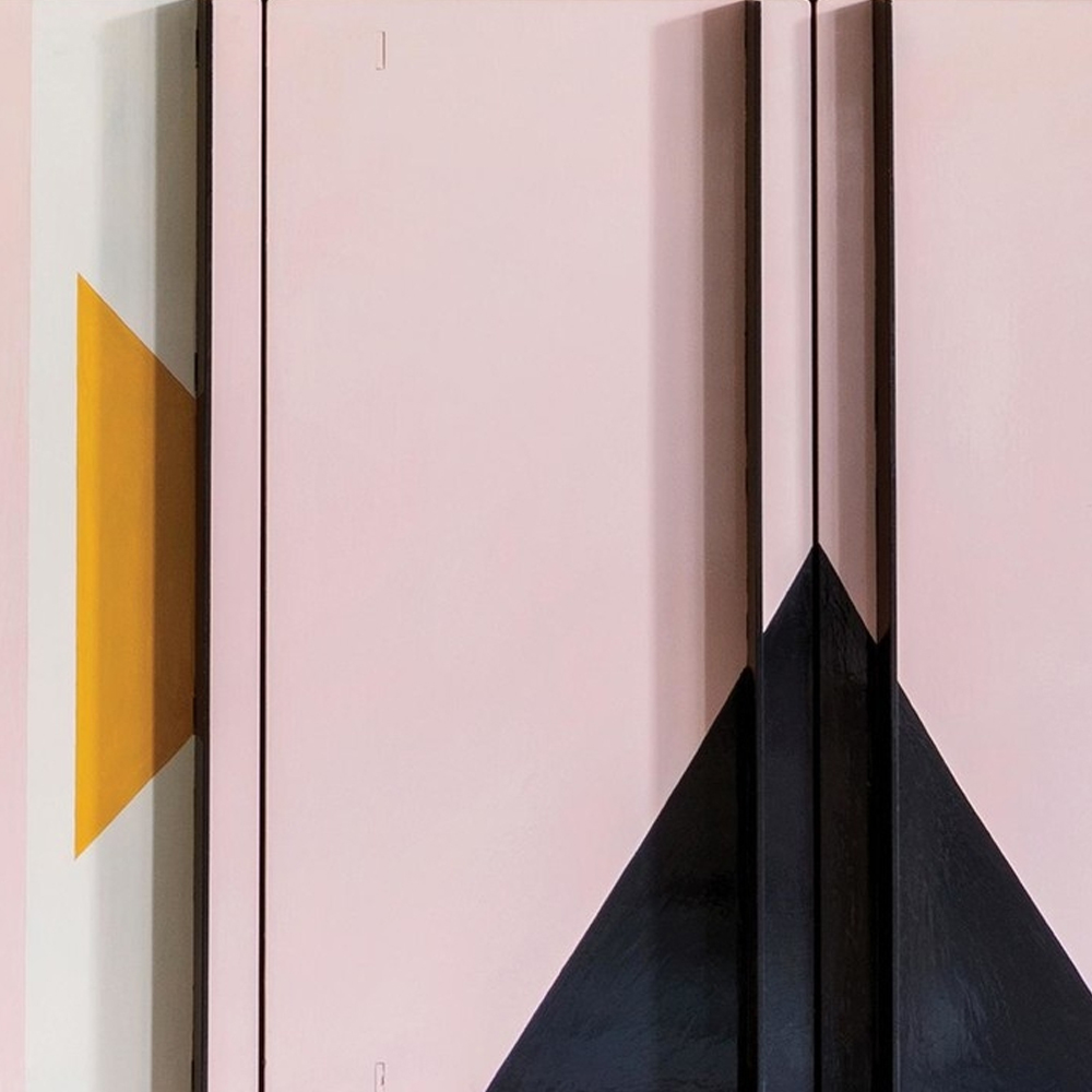 Дизайнерский комод с геометрическим рисунком Arredi