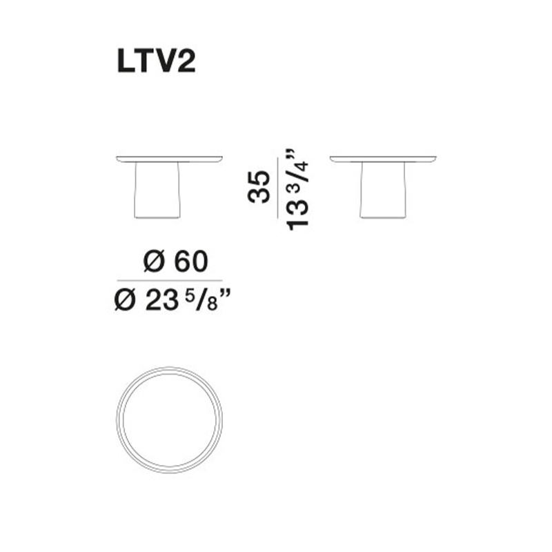 Дизайнерский кофейный стол LOUISA Coffee Table