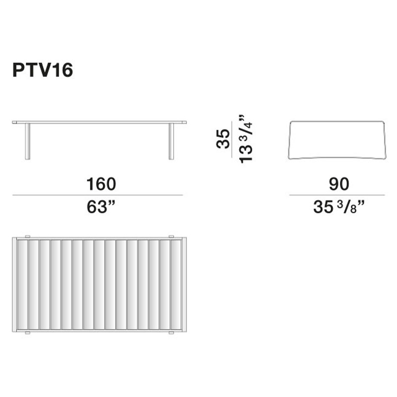 Дизайнерский кофейный стол PHOENIX Coffee Table