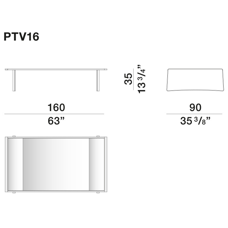 Дизайнерский кофейный стол PHOENIX Coffee Table
