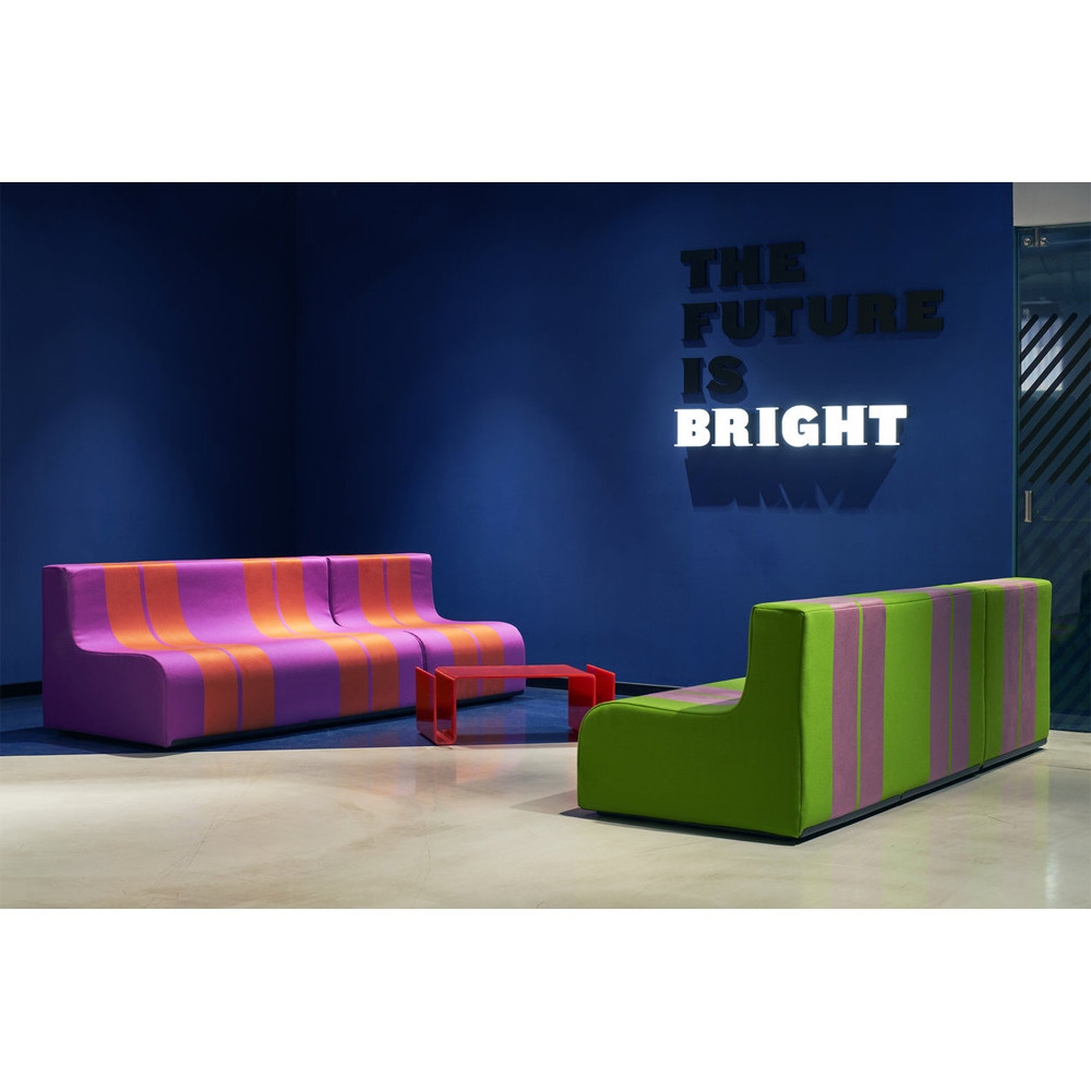 Дизайнерский кофейный стол Poltronova T01 Red Coffee Table