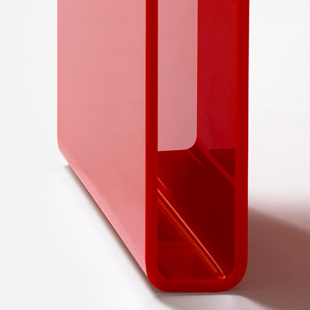 Дизайнерский кофейный стол Poltronova T01 Red Coffee Table