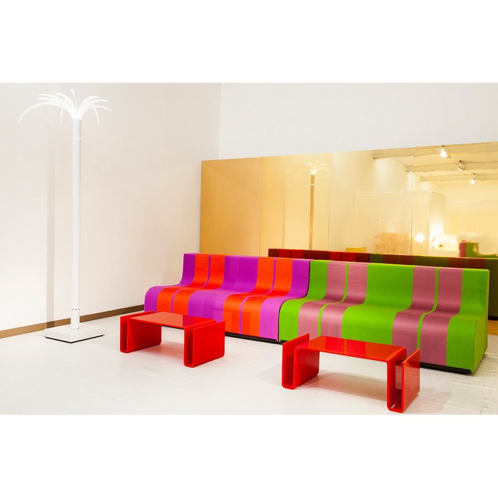 Дизайнерский кофейный стол Poltronova T01 Red Coffee Table
