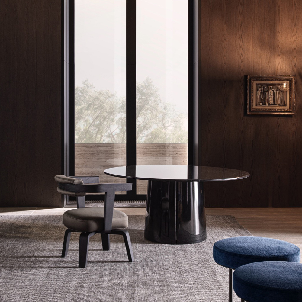 Дизайнерский круглый обеденный стол MATEO Dining Table