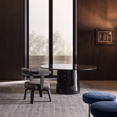 Дизайнерский круглый обеденный стол MATEO Dining Table