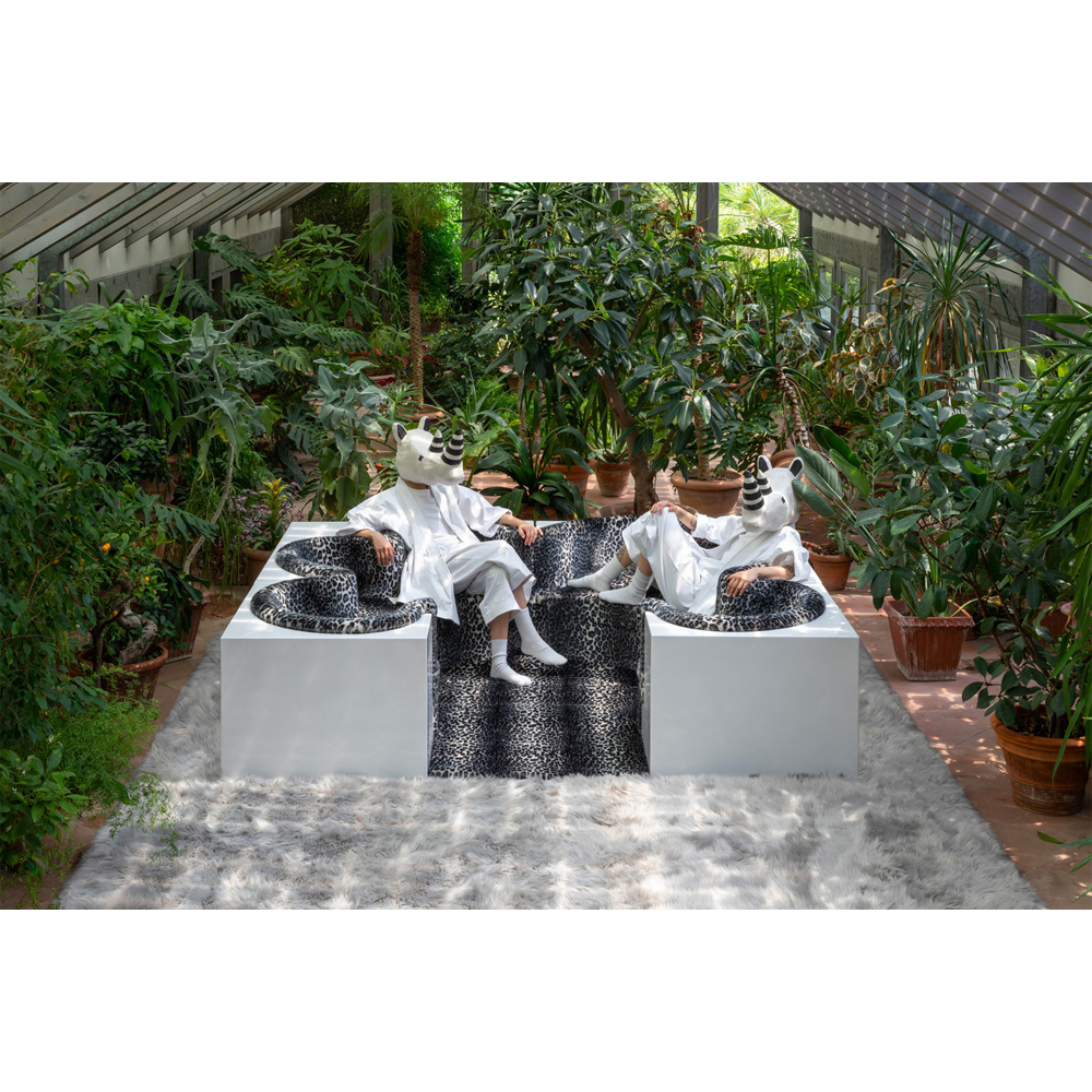 Дизайнерский модульный диван Poltronova Safari Sofa