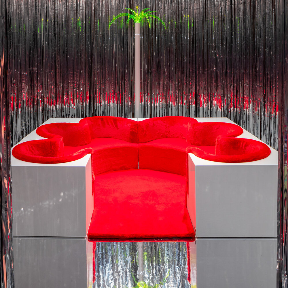 Дизайнерский модульный диван Poltronova Safari Sofa