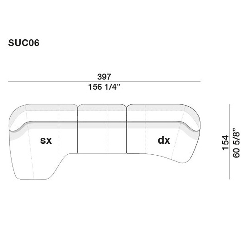Дизайнерский модульный диван SURF Modular Sofa
