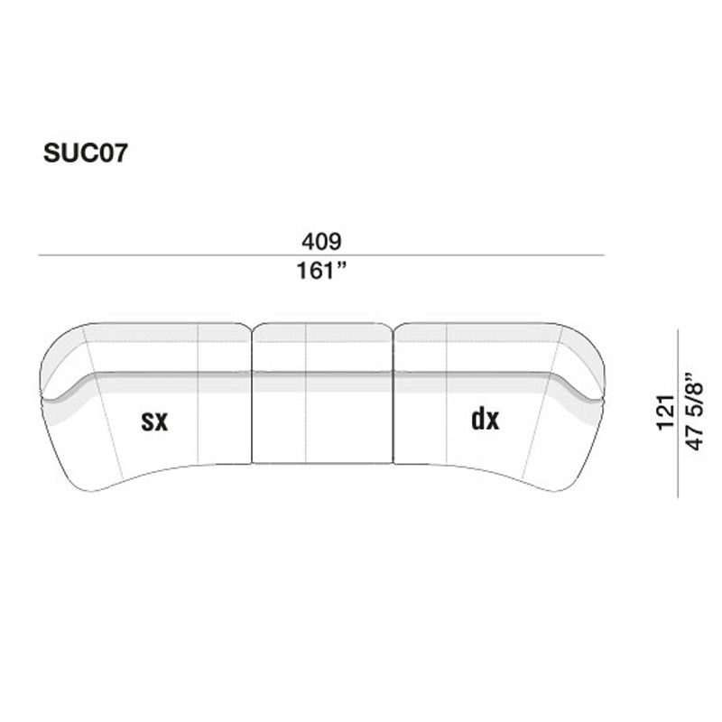 Дизайнерский модульный диван SURF Modular Sofa