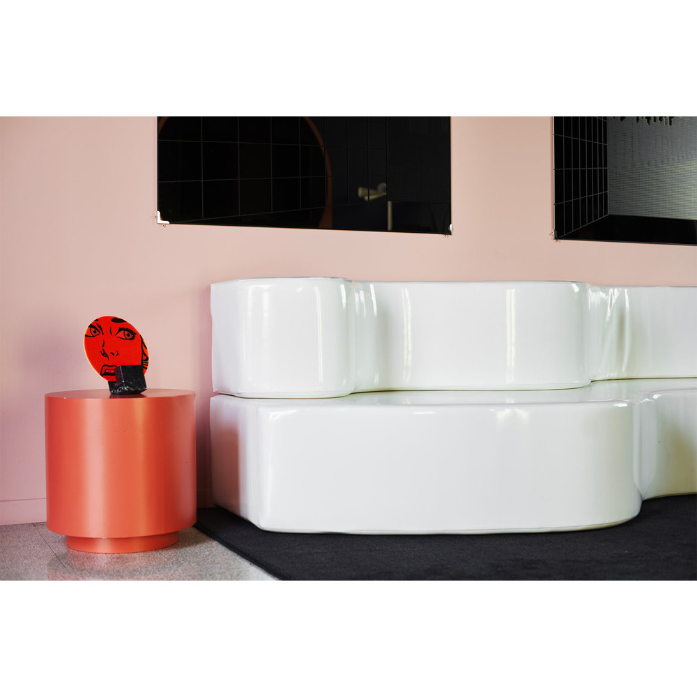 Дизайнерский модульный диван волнистой формы  Poltronova Superonda Sofa