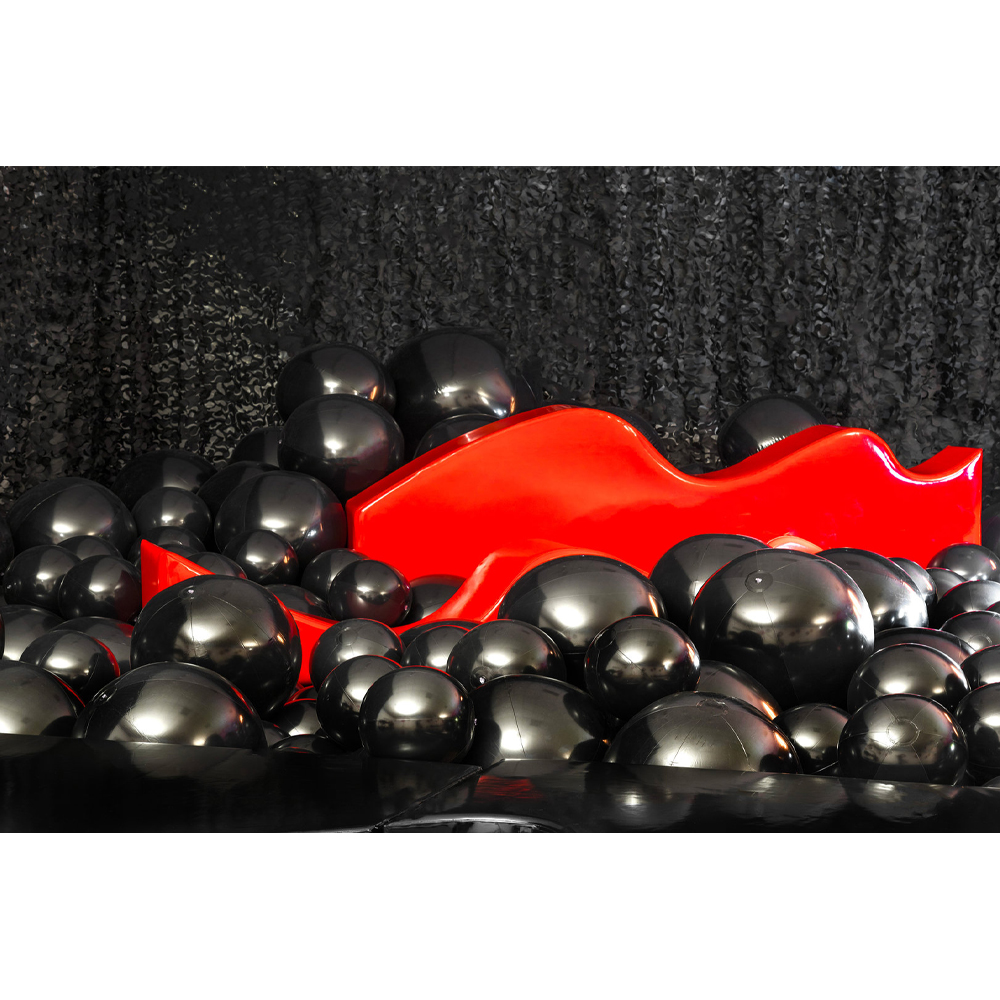 Дизайнерский модульный диван волнистой формы Poltronova Superonda Sofa