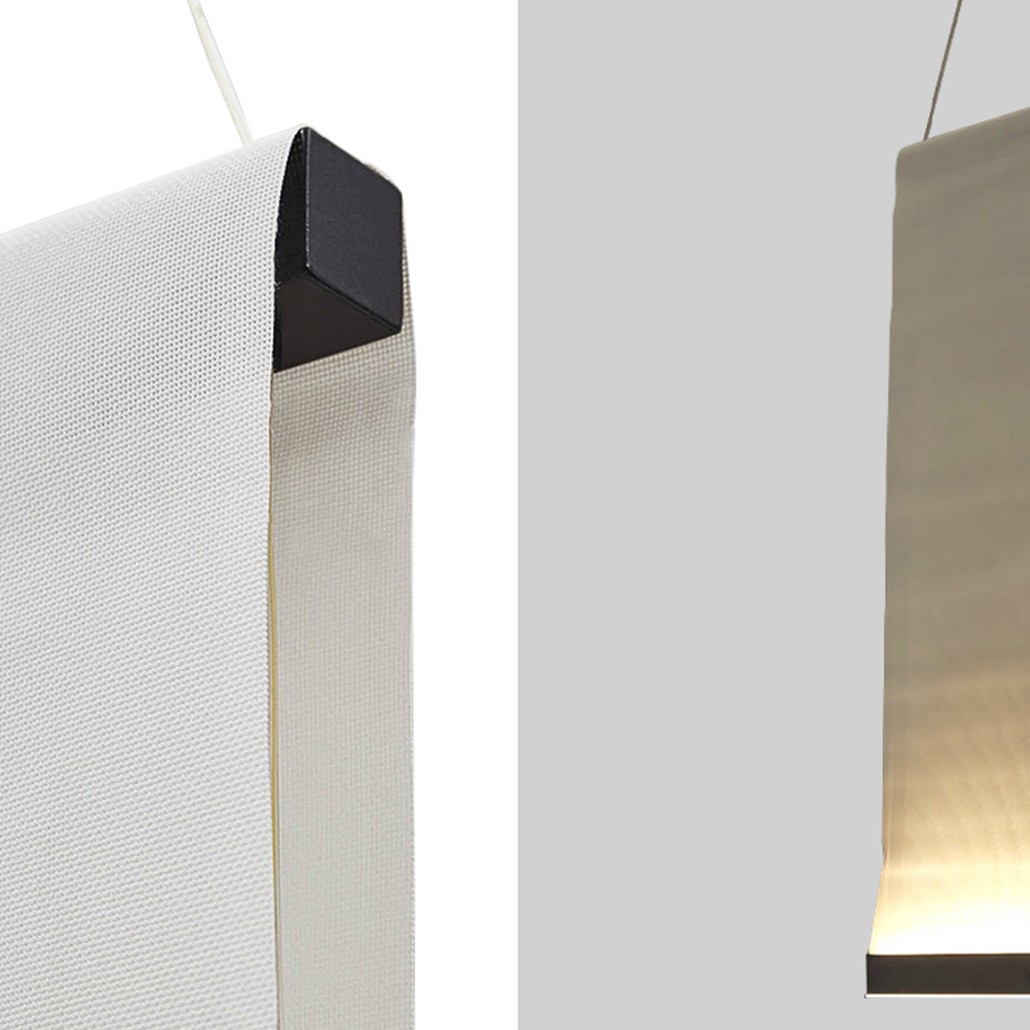 Дизайнерский подвесной светильник из текстиля CANVAS HANGING LAMP 90