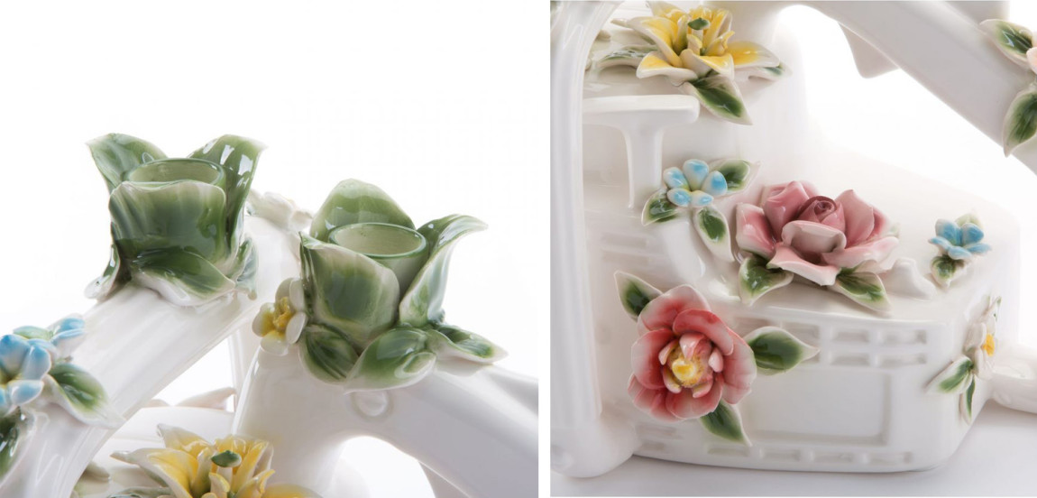 Дизайнерский подсвечник Flower Attitude The Chainsaw