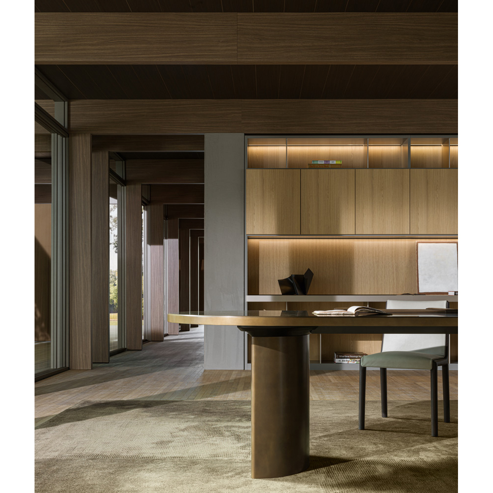 Дизайнерский рабочий стол из металла BLEVIO Table