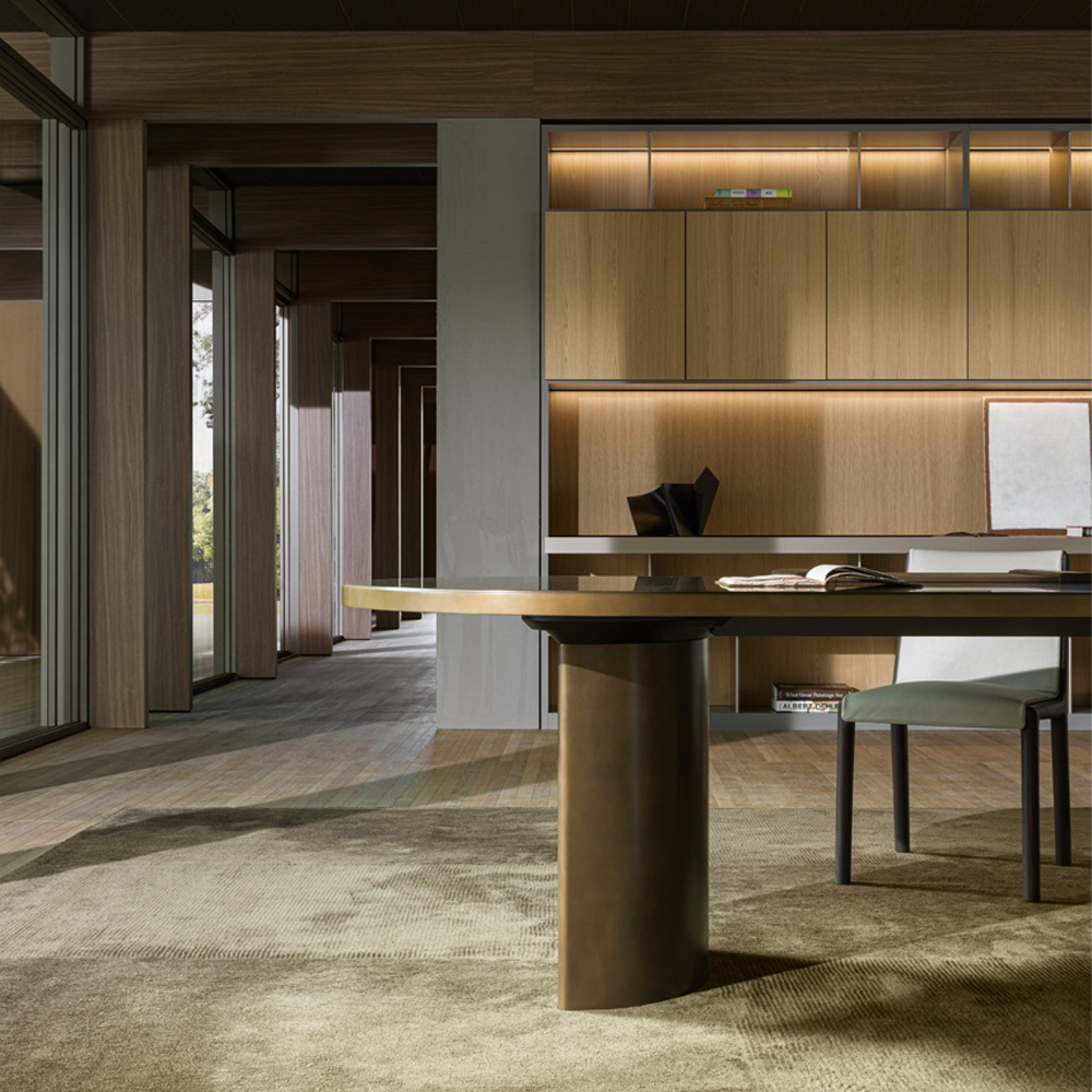 Дизайнерский рабочий стол из металла BLEVIO Table