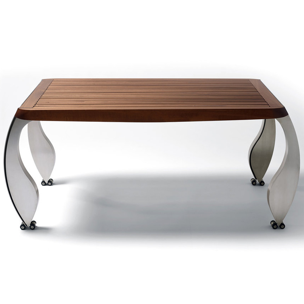 Дизайнерский раздвижной обеденный стол Poltronova Split Dining Table