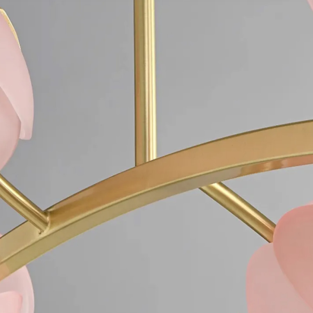 Дизайнерский Светильник Lilly Pink Tulip Lamp розовый плафон
