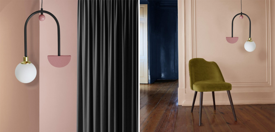 Дизайнерский Светильник Pink Space II Ceiling Lamp by Dovain Studio