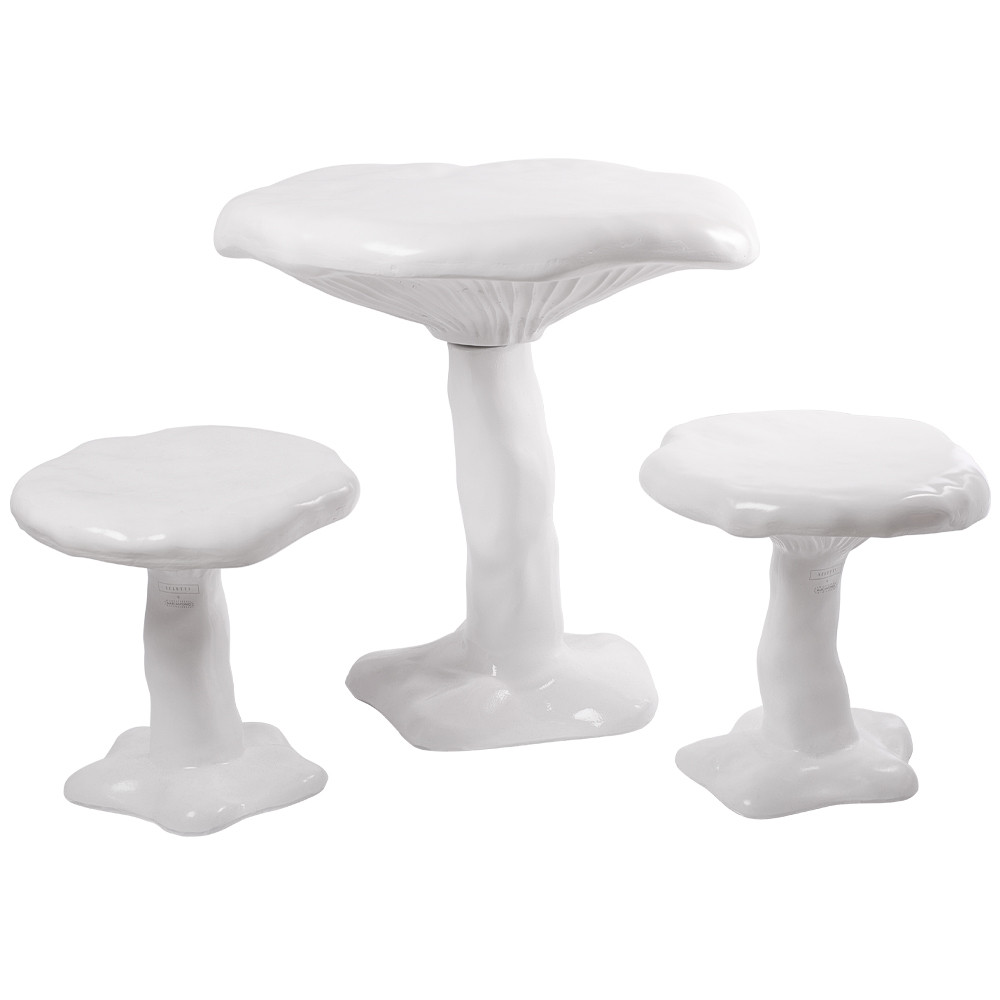 Дизайнерский стул в виде гриба Seletti Amanita Stool White