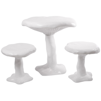 Дизайнерский стул в виде гриба Seletti Amanita Stool White