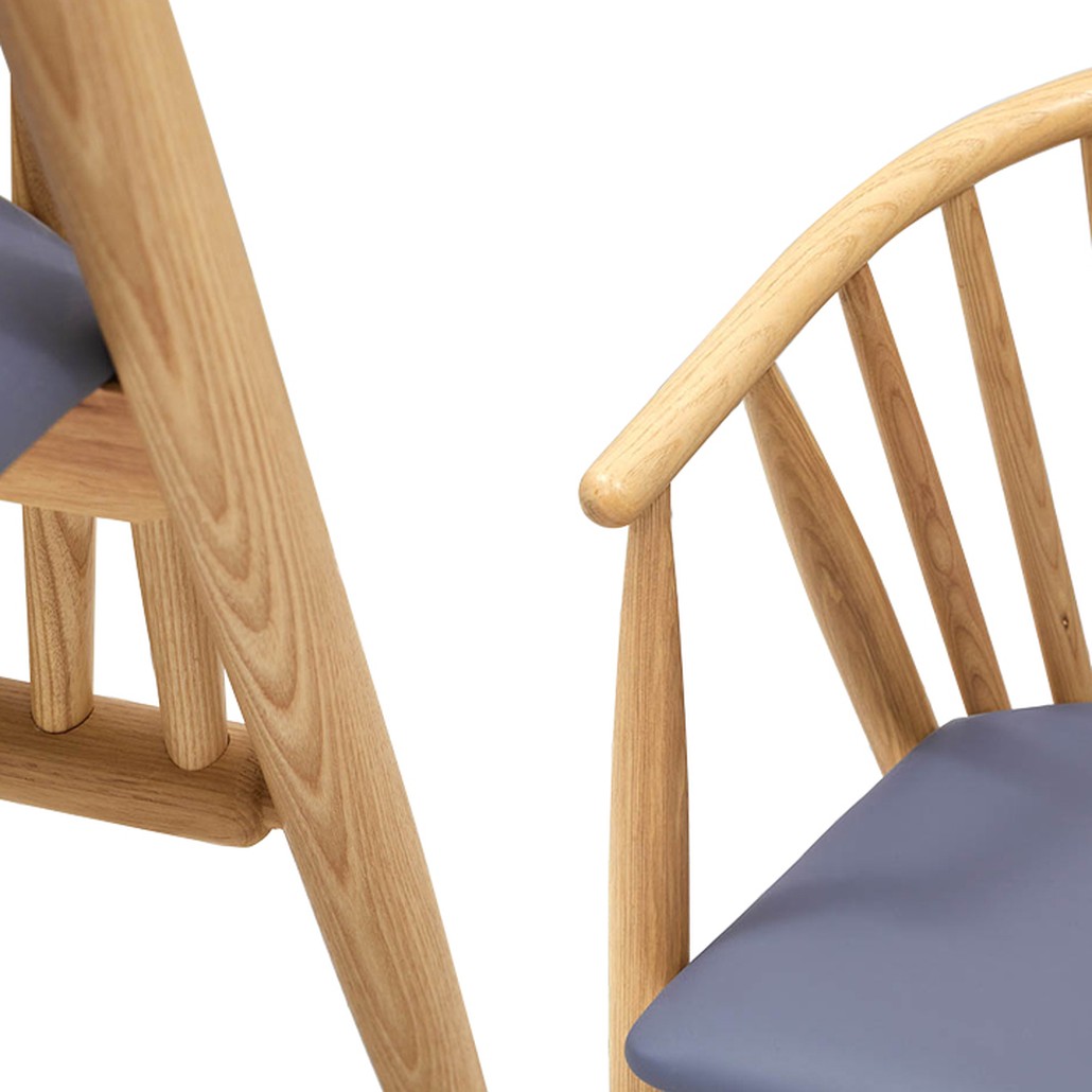 Дизайнерский стул деревянный Marco Wood Chair