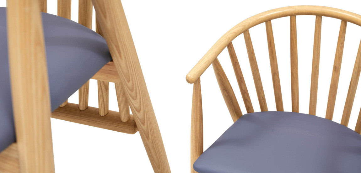 Дизайнерский стул деревянный Marco Wood Chair