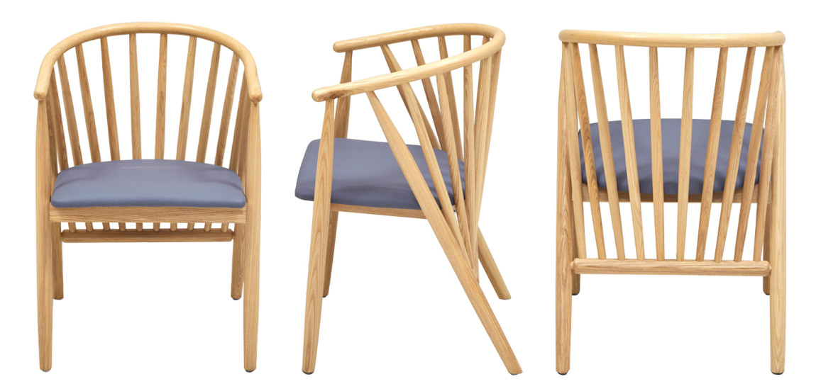 Дизайнерский стул деревянный Marco Wood Chair