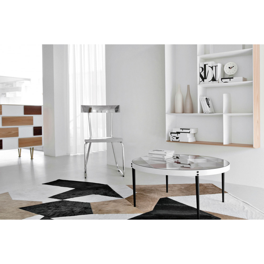 Дизайнерский стул из алюминия Gio Ponti D.235.1 Chair