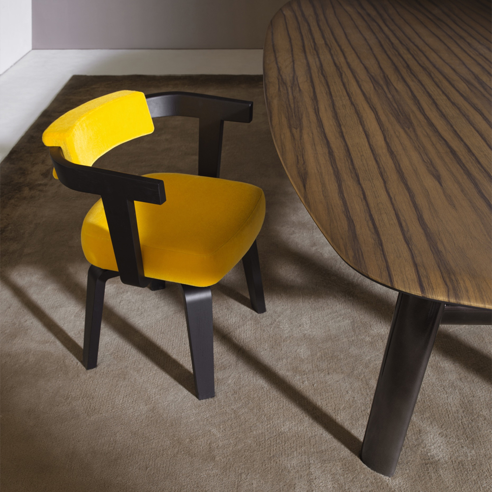 Дизайнерский стул из массива дерева PORTA VOLTA Chair