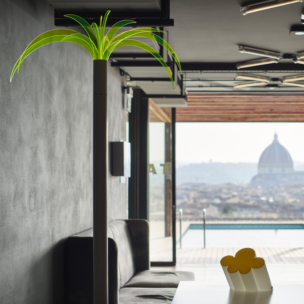 Дизайнерский торшер в виде пальмы Poltronova Sanremo Floor Lamp