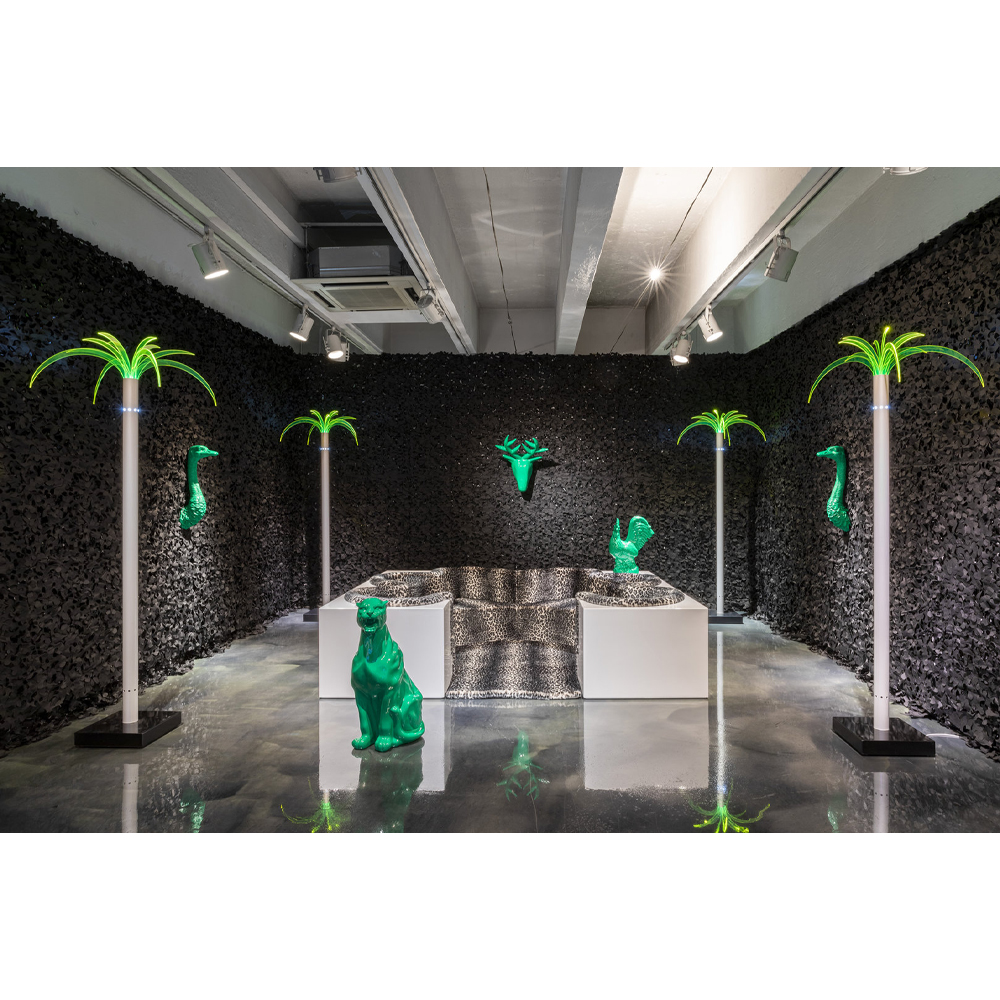 Дизайнерский торшер в виде пальмы Poltronova Sanremo Floor Lamp