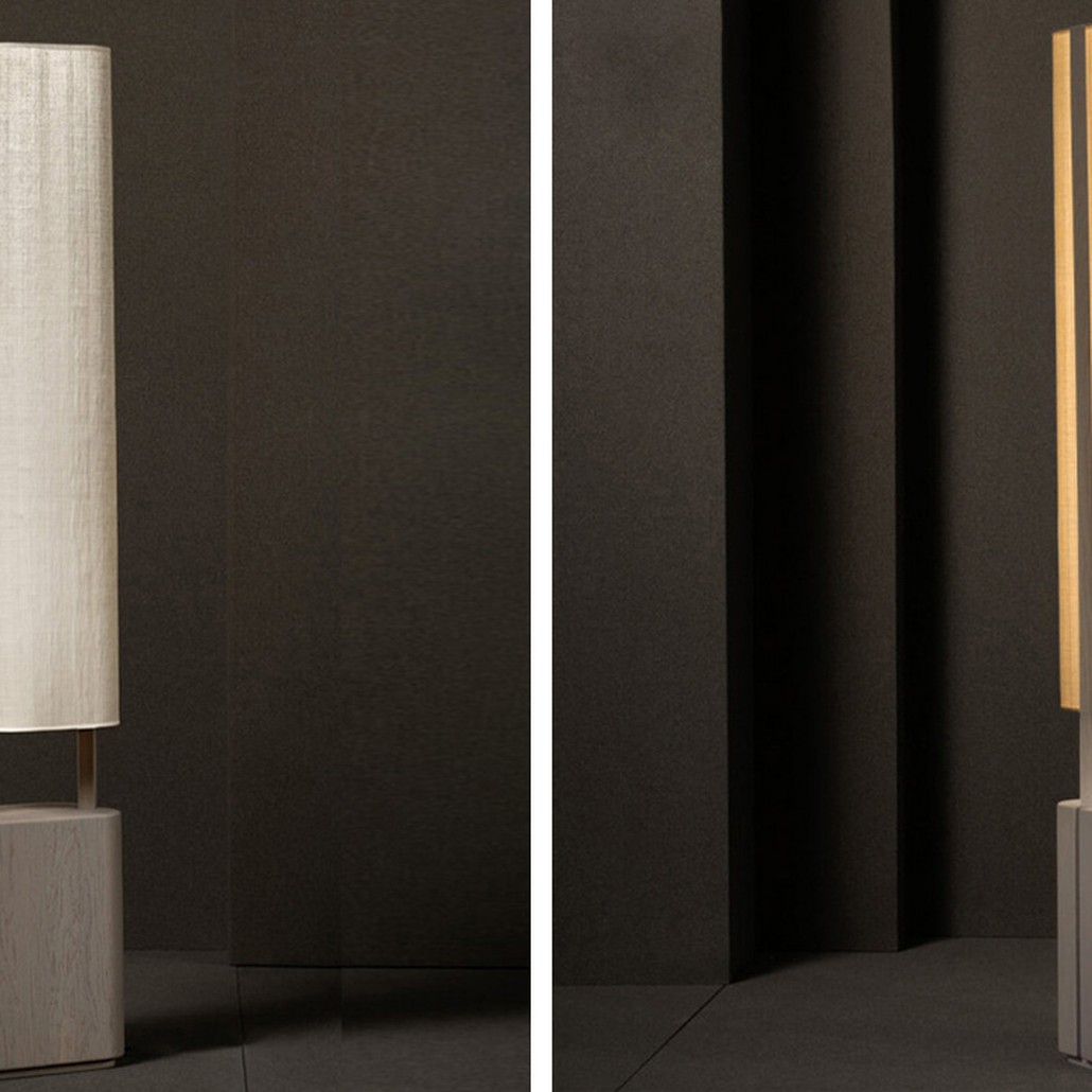 Дизайнерский торшер с деревянным основанием Keila Floor Lamp Wooden